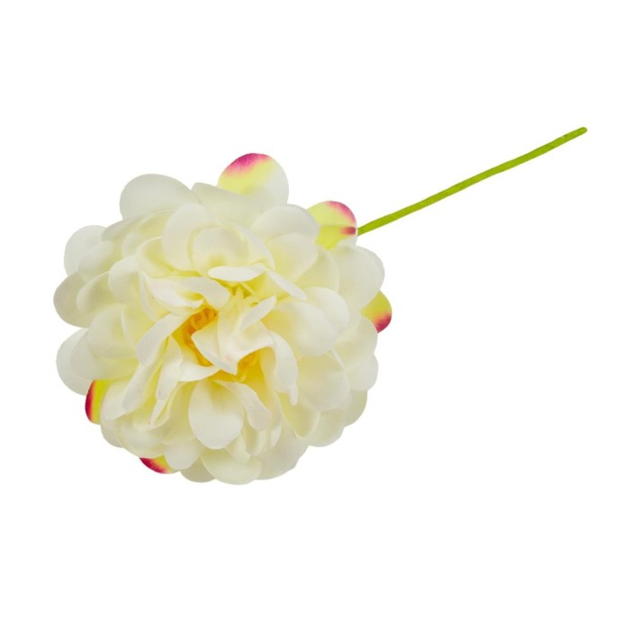 FIORE CON PISTILLI T.6CM PANNA